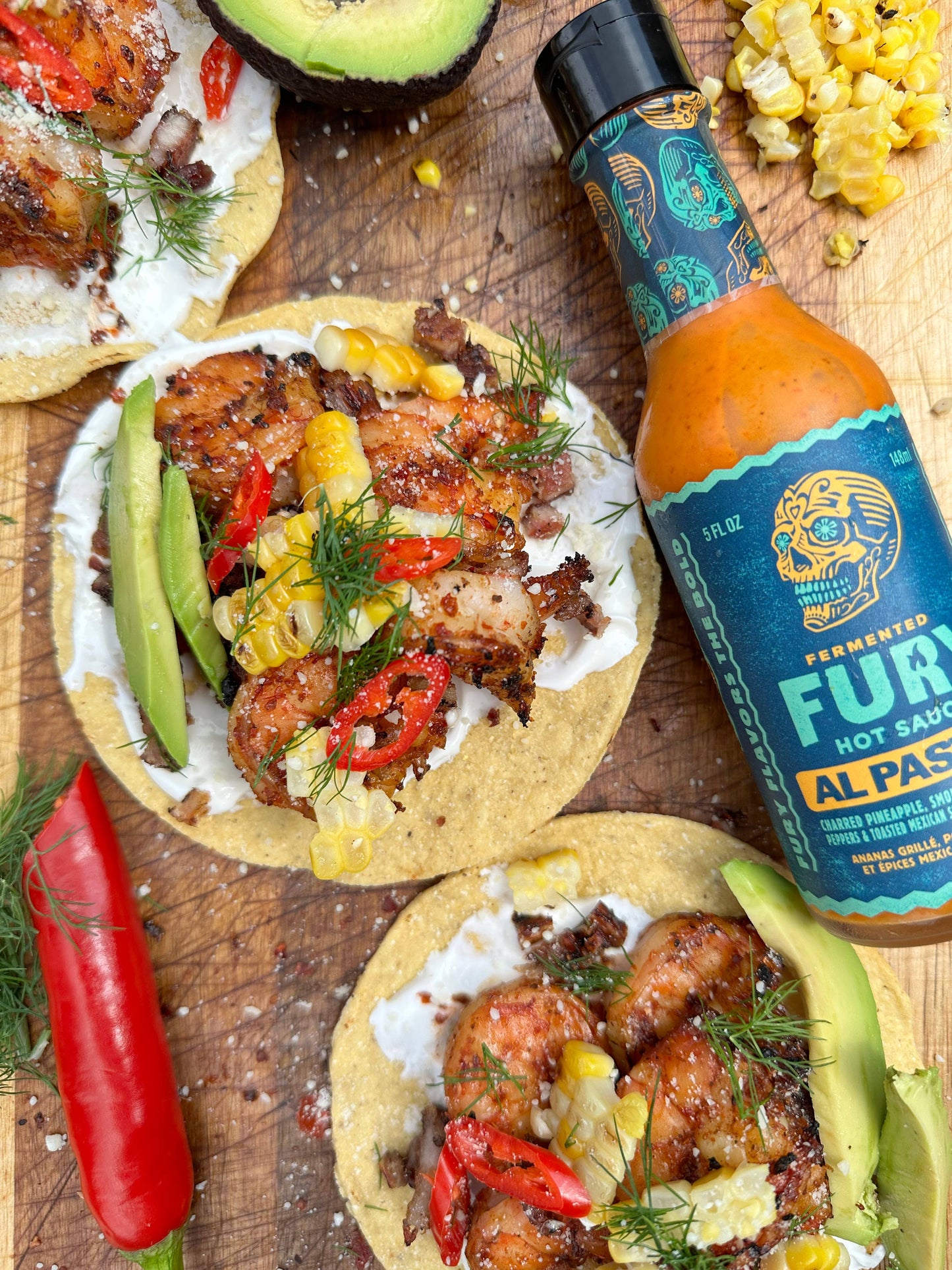 Fury | Al Pastor - Authentic Mexican Hot Sauce w/ Charred Pineapple