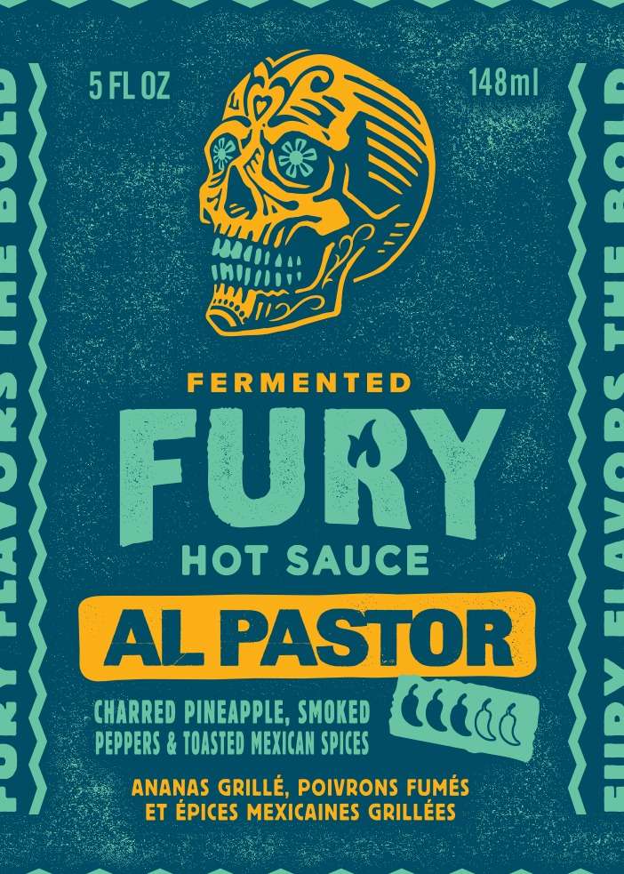 Fury | Al Pastor - Authentic Mexican Hot Sauce w/ Charred Pineapple