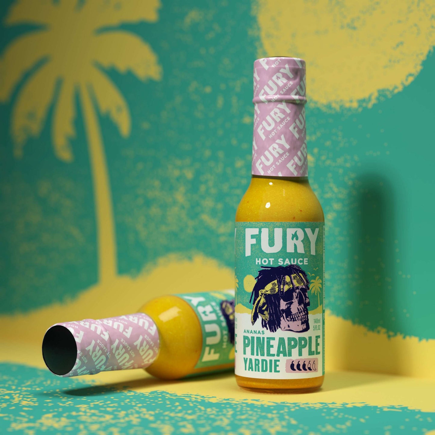 Fury | Pineapple Yardie - Jamaican Scotch Bonnet Hot Sauce