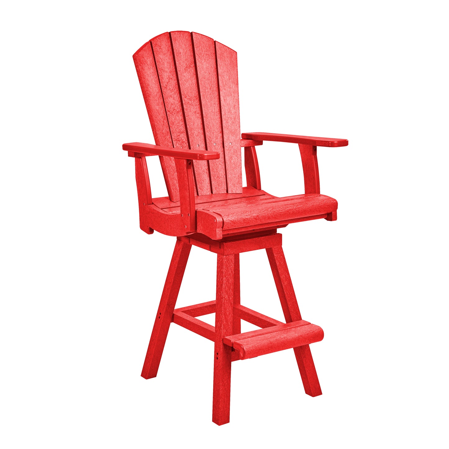 C.R. Plastics | Swivel Pub Arm Chair