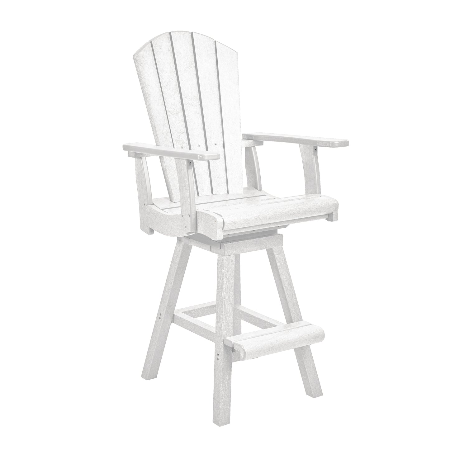 C.R. Plastics | Swivel Pub Arm Chair