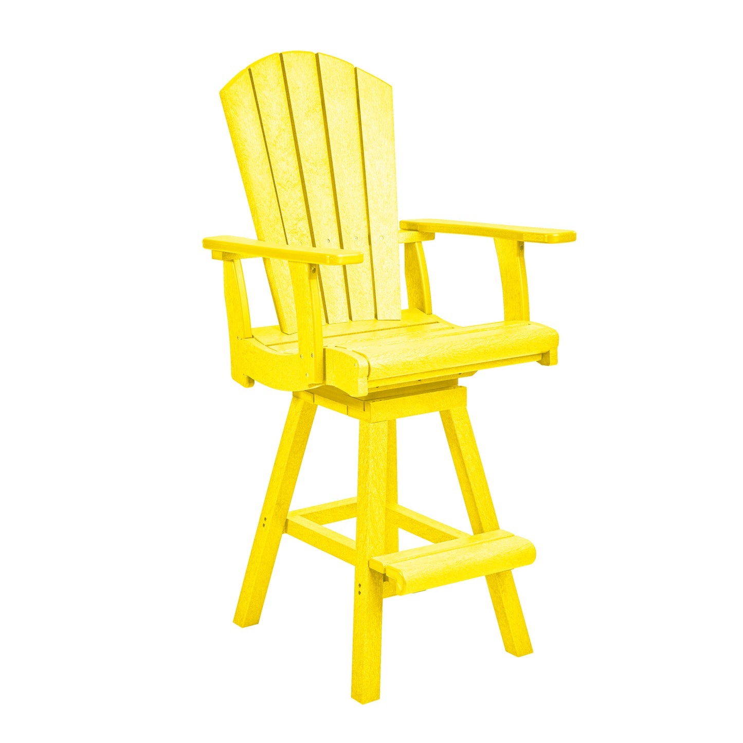 C.R. Plastics | Swivel Pub Arm Chair