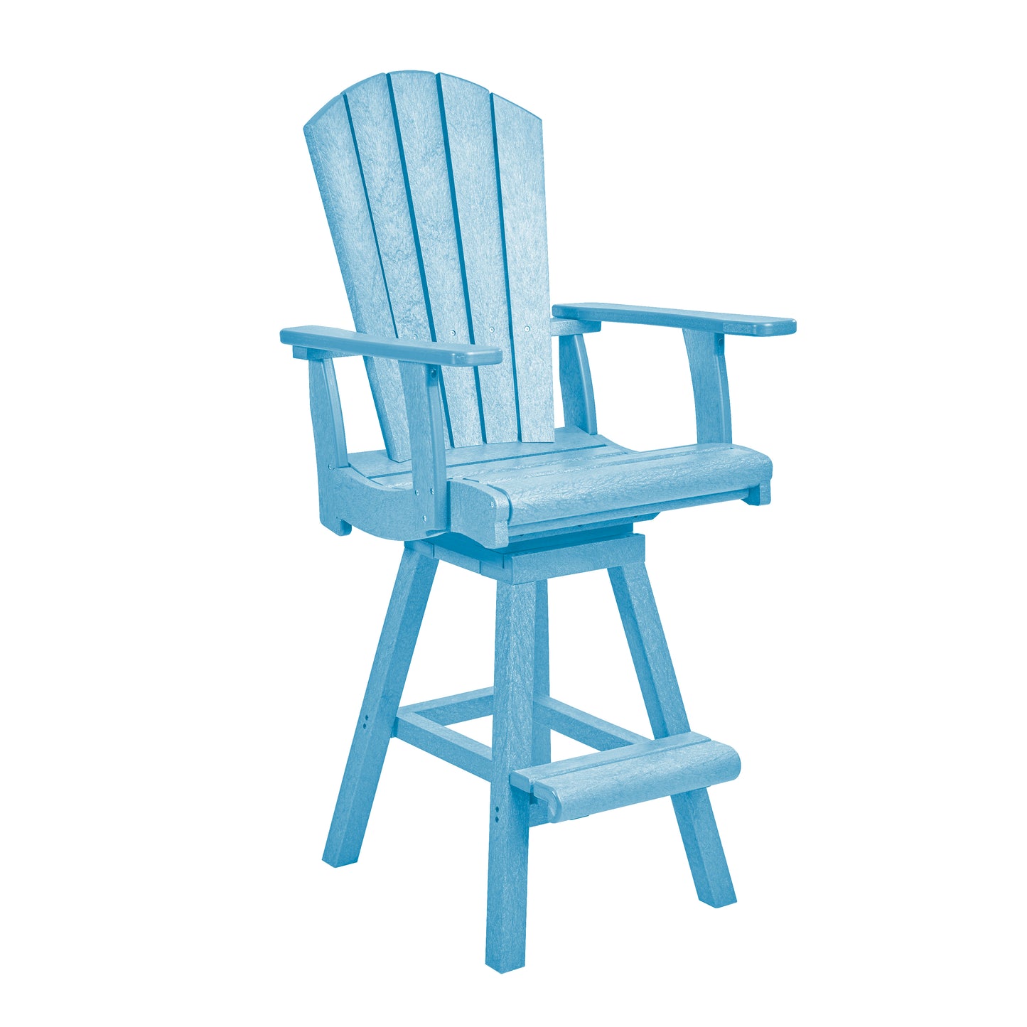 C.R. Plastics | Swivel Pub Arm Chair