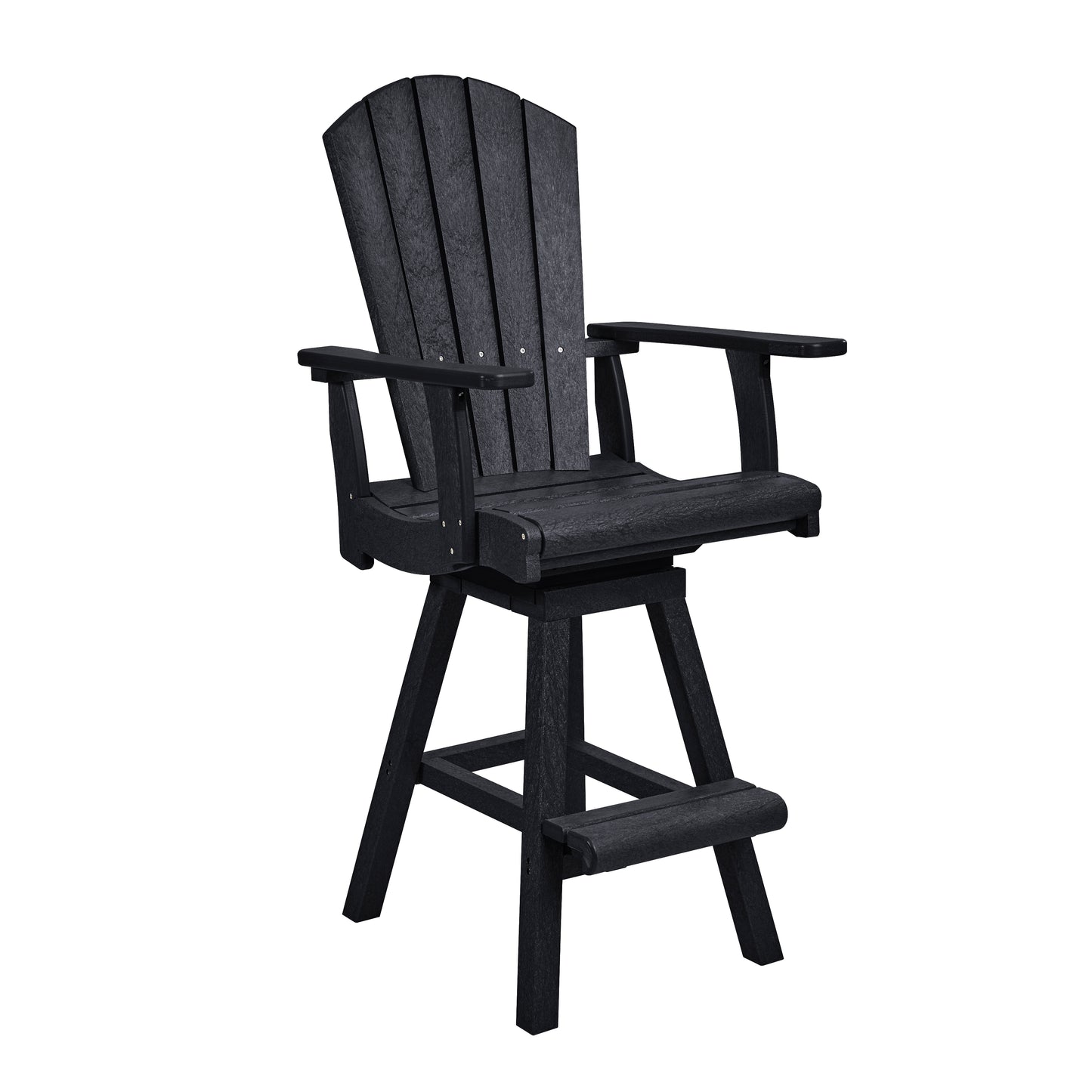 C.R. Plastics | Swivel Pub Arm Chair