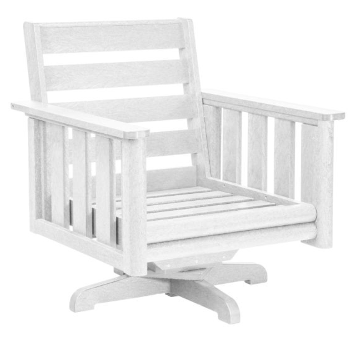 C.R. Plastics | Stratford Swivel Arm Chair Frame