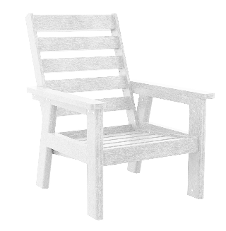 C.R. Plastics | Charleston High Back Arm Chair Frame