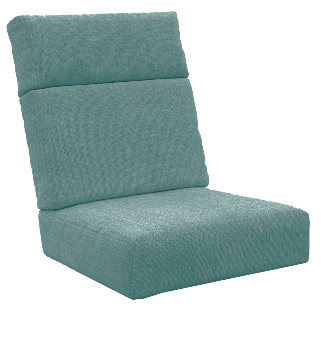 C.R. Plastics | High Back Deep Seating Cushion Set