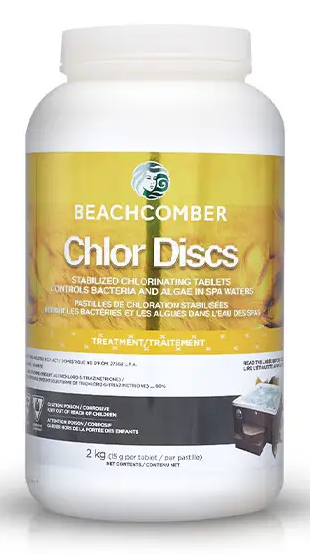 Chlor Disc 2 Kg - Mazdak Leisure