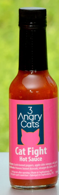 Three Angry Cats | Cat Fight Hot Sauce - Mazdak Leisure