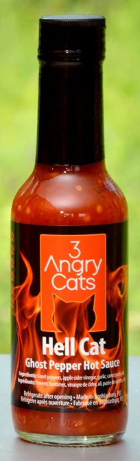 Three Angry Cats | Hell Cat Hot Sauce - Mazdak Leisure