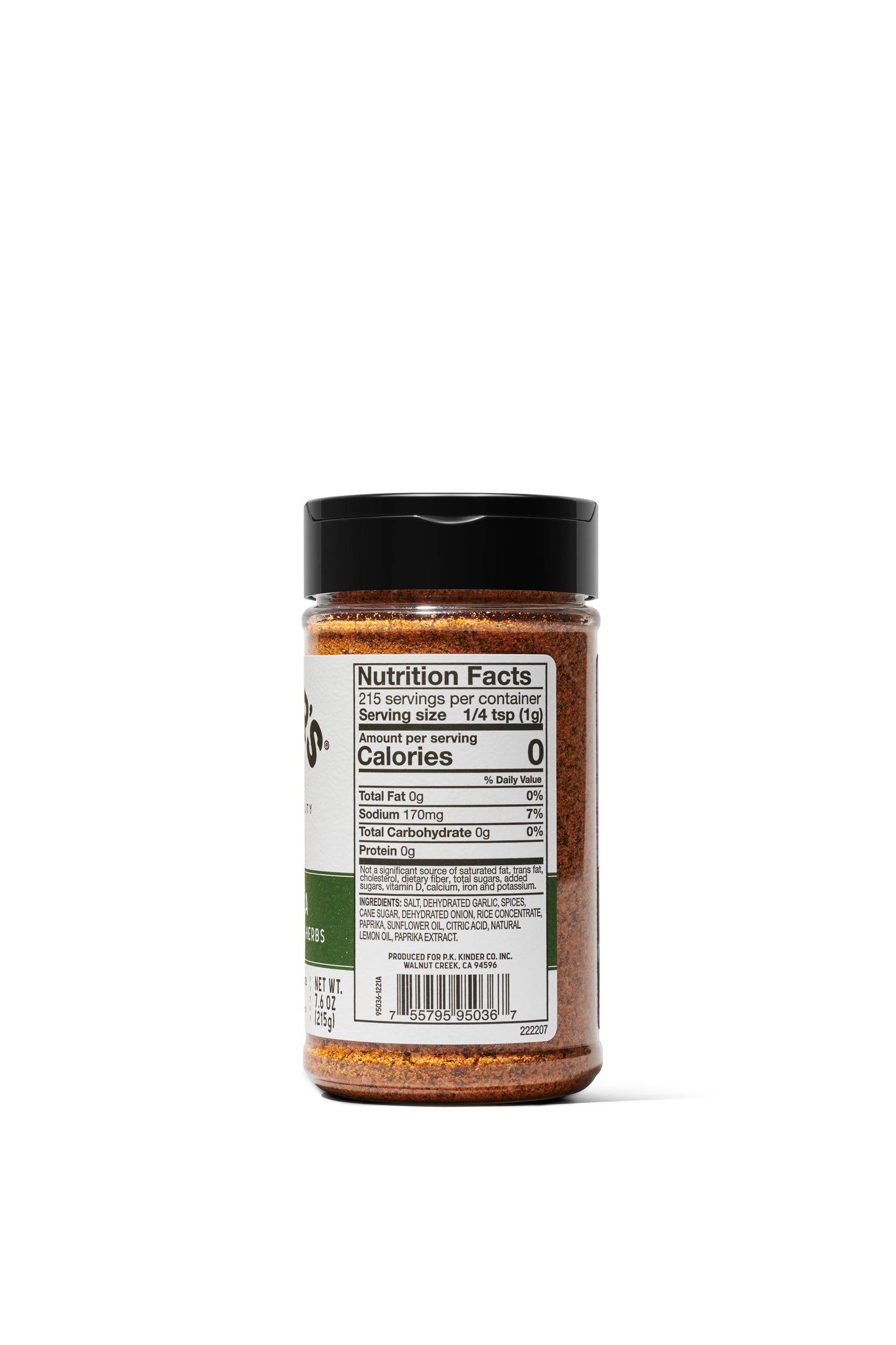 Kinder's | Santa Maria Rub 7.6oz - Mazdak Leisure