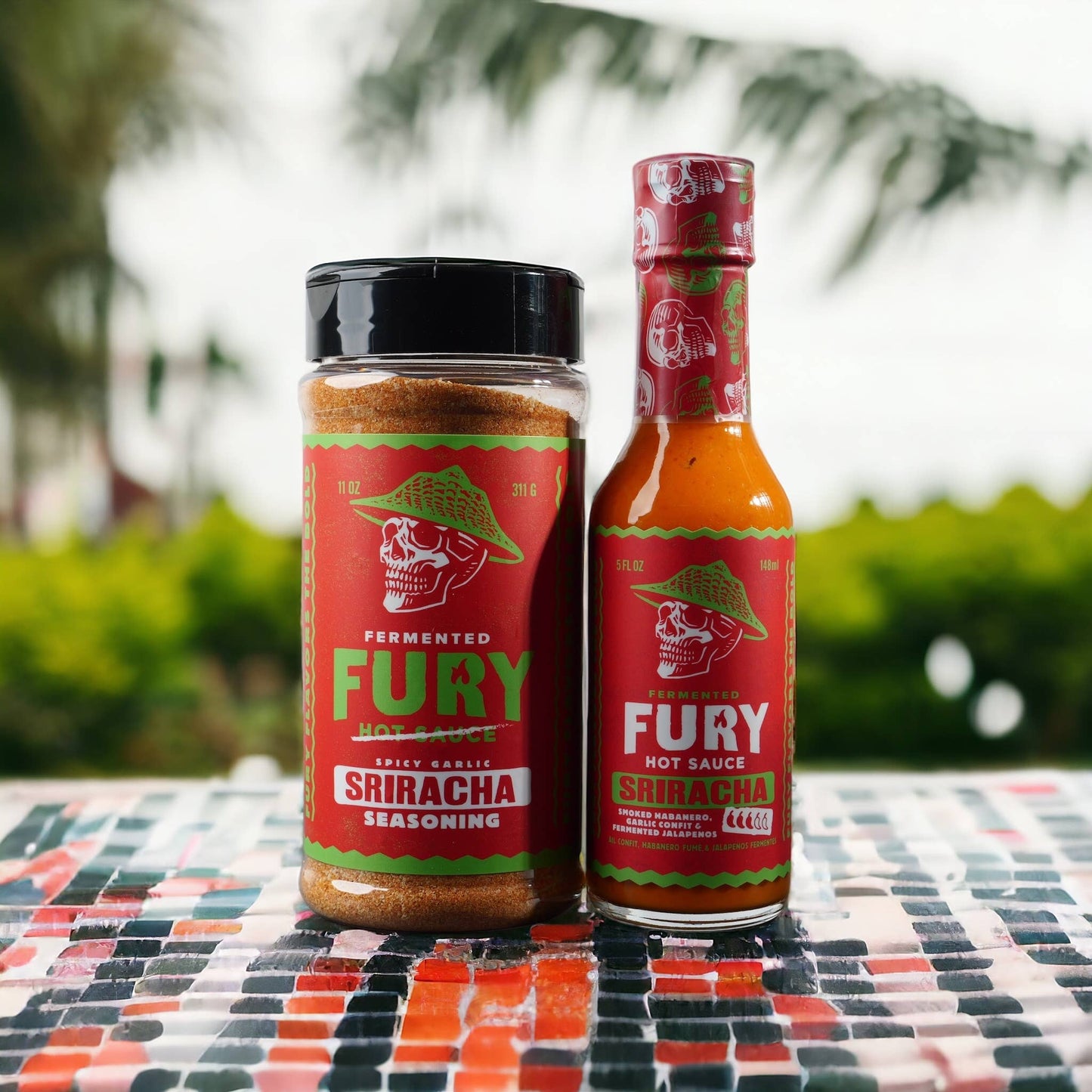 Fury | SPICY GARLIC SRIRACHA SEASONING - BBQ RUB