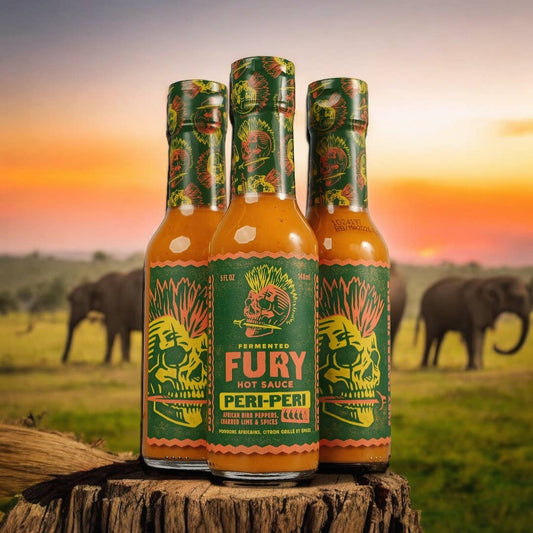 Fury | Peri-Peri Hot Sauce  - African Style with Bird Peppers