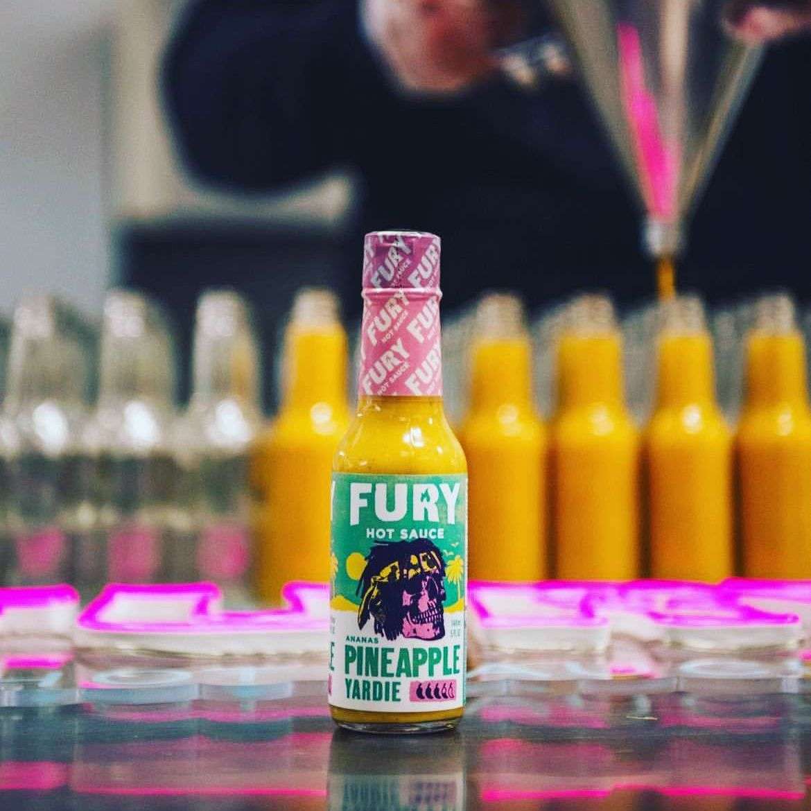 Fury | Pineapple Yardie - Jamaican Scotch Bonnet Hot Sauce